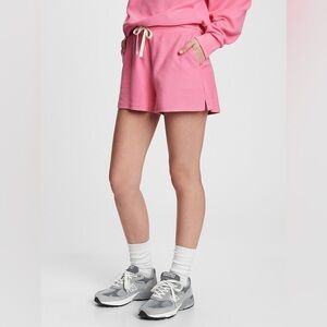 Gap Reverse Terry Pink Shorts, Small